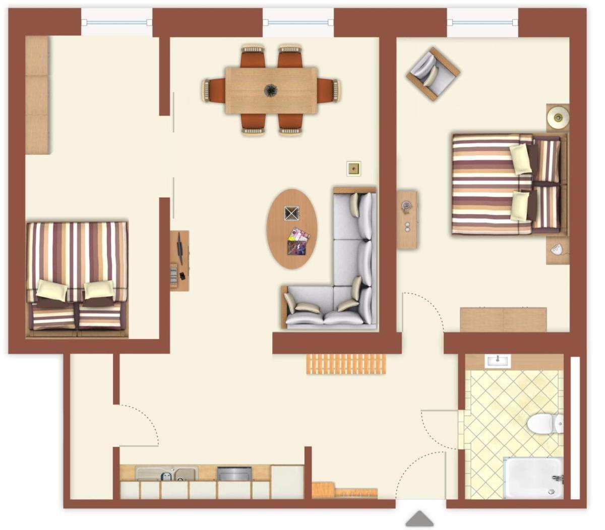 Apartment Berringer, Kuestenkind *